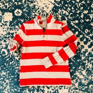 EUC boys size 12 Crewcuts half zip